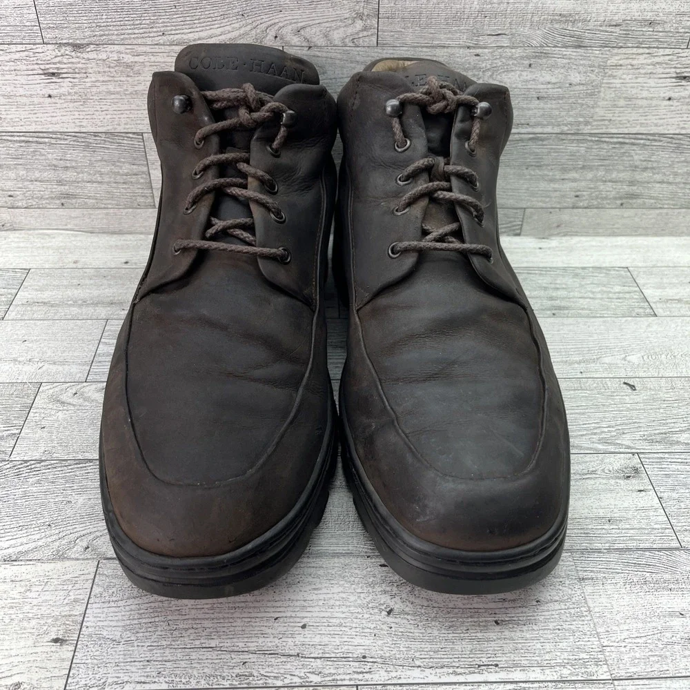 Cole Haan 03965 Chukka Brown Leather Boots 03965 Men Sz‎ 11M